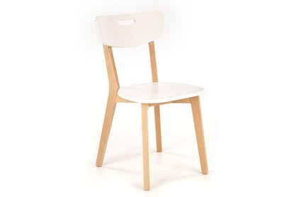 dřevěna židle Intia - biale / buk lakovaný