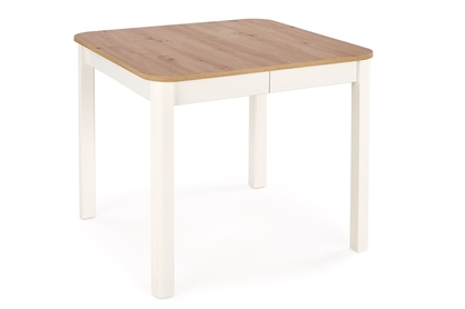 Rozkladací stôl 90x90 Biatro - Dub artisan / Biely