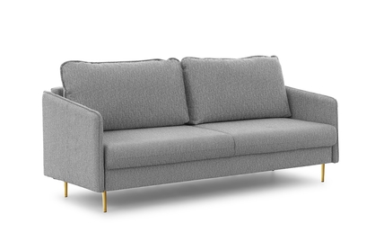 Canapea cu funcție de dormit Taila - Gemma 86, Picioare aurii