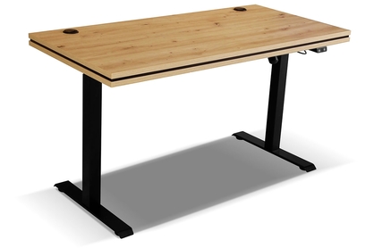 Písací stôl s elektricky nastaviteľnou výškou Glibia 2 - Dub artisan