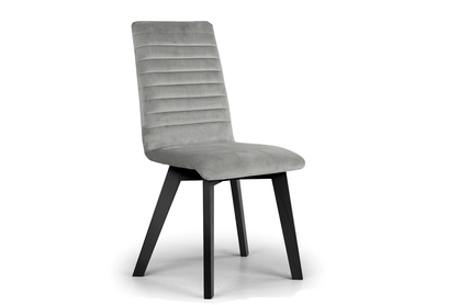 židle čalouněné Modern 2 na drewnianych nogach - šedý Salvador 17 / černé Nohy