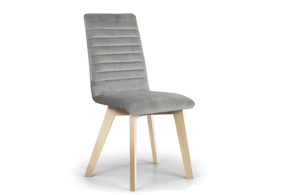 židle čalouněné Modern 2 na drewnianych nogach - šedý Salvador 17 / Nohy buk