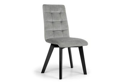 židle čalouněné Modern 4 na drewnianych nogach - šedý Salvador 17 / černé Nohy