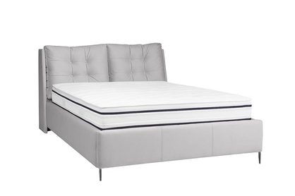 postel čalouněné pro ložnice s úložným prostorem Branti - 160x200, Nohy černé 