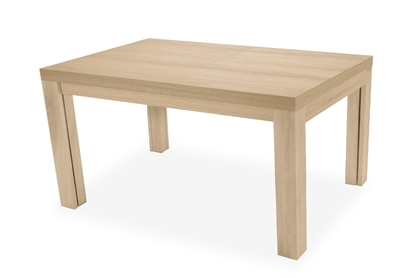 Stôl w drewnianej okleinie rozkladany 200-400 cm Kalabria na drewnianych nogach