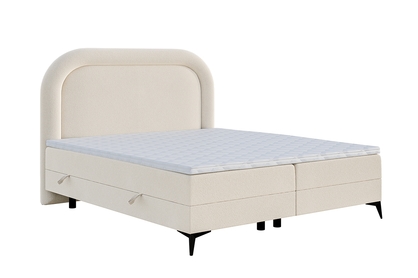 Boxspring posteľ s úložným priestorom Nelos 140x200
