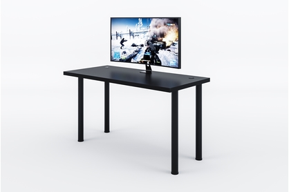 Písací stôl gamingowe Lamit 120 cm z regulacja wysokosci - Čierny 