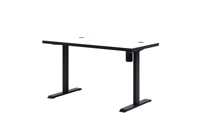 Elir íróasztal, elektromosan állítható magasság - 120 cm - fehér