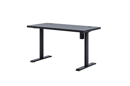 Elir íróasztal, elektromosan állítható magasság - 120 cm - fekete