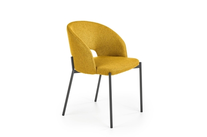 Jedálenské kreslo Kalios - horčicová