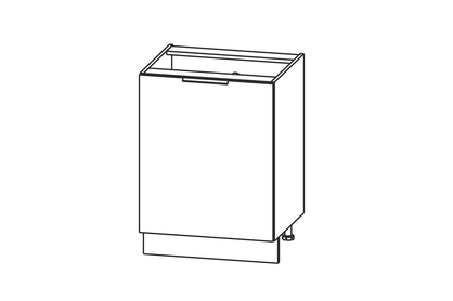 Skříňka kuchyňská spodní jednodveřová KAM SET D60.1