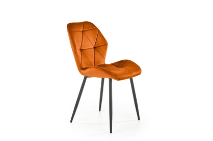 Čalúnená stolička Jasminio - škoricový zamat Bluvel 4215