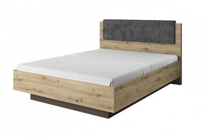 postel do ložnice Arcano S vnitřním úložným prostorem160x200 - Dub artisan/šedý grafit