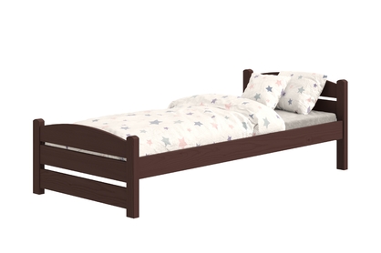 Dětská postel přízemní Sandio - Hnědý, 70x140