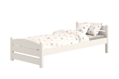 Dětská postel přízemní Sandio - Bílý, 70x140