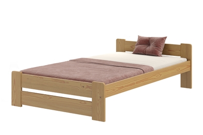 postel do ložnice drewniane Simi E5 - 90x200, Dub