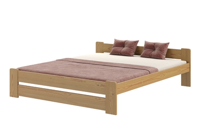 postel do ložnice drewniane Simi E5 - 120x200, Dub