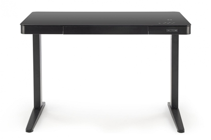 Písací stôl výškovo nastaviteľný B52 - 120x60 cm - Čierny