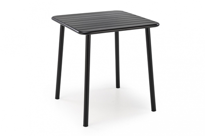 stôl záhradný Bosco 70x70 cm - Čierny