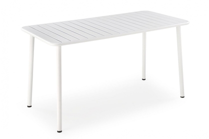 stôl záhradný Bosco 140x70 cm - Biely
