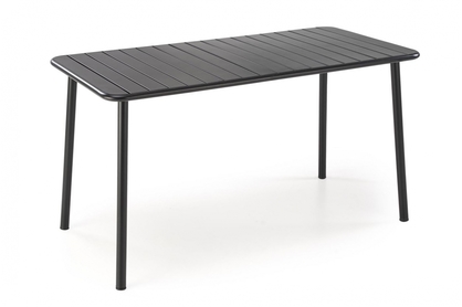 stôl záhradný Bosco 140x70 cm - Čierny