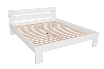 Dřevěná postel Matilda 160x200 - bílá