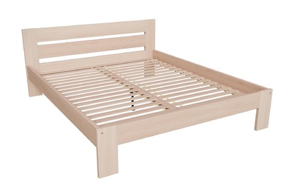 Dřevěná postel Matilda 160x200 - přírodní