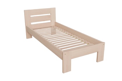 Dřevěná postel Matilda 90x200 - přírodní
