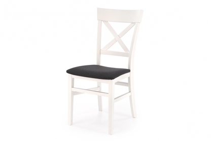Jedálenská stolička Tutti 2 - biela / grafitová pletenina Inari 95