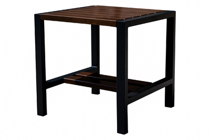 Stôl záhradný moderná 73x73 cm - palisander