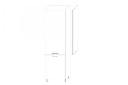 Bočný panel KAMMONO P2 k vysokým skrinkám - výška 128 cm