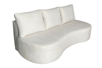 Belin kanapé, alvó funkcióval, vízlepergető anyagból - krémszínű Rosario 451 