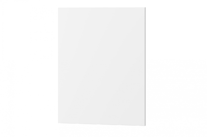 Zrcadlo wiszace Alwa 21 70 cm - Bílý lesk