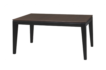 Rozkládací jídelní stůl Fuego - 160-240x100 cm - dub antický/Nohy černá