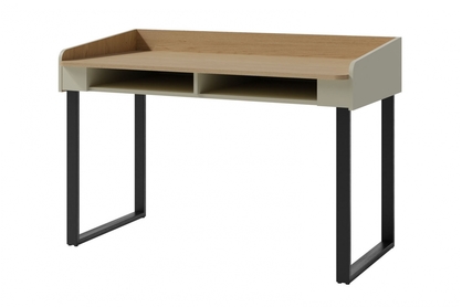 psací stůl Alessio 10 - 125 cm - eukaliptus / dub olejowany