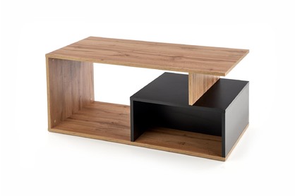 COMBO Konferenční stolek Barva dub wotan/černá  -  Konec série