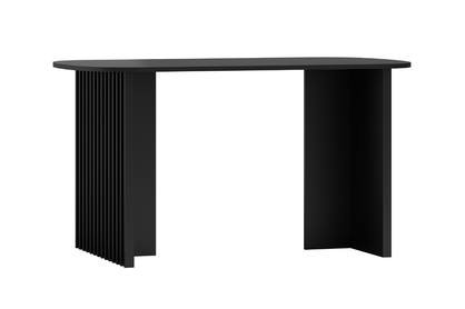 Stôl do jedálne Tonis 140x80 cm - Čierny mat
