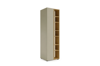 Detský regál Altea 55 cm s jednými dverami - eukalyptus / dub baltic dune