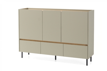 Komoda Luca 7 se zásuvkami 150 cm - eukaliptus / dub baltic dune