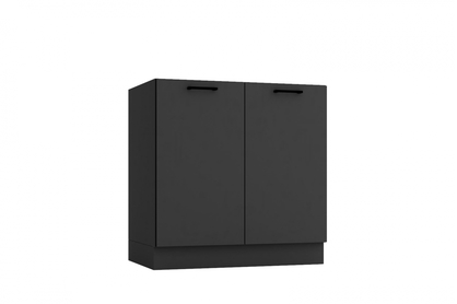 Skříňka kuchyňská spodní dvoudveřová Anika D80 - grafit