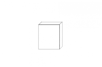 Skříňka kuchyňská závěsná Ilandia W60/71 jednodveřová - bílý mat
