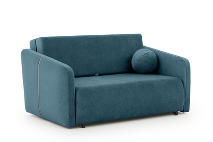 Pohovka Zeldia 105 s funkciou spánku - Modrý šenil hydrofobowy Spring 1117