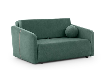 Pohovka Zeldia 105 s funkciou spánku - Zelený šenil hydrofobowy Spring 1116