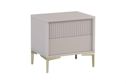 Nočný Stolík Luvi 54 cm - béžový