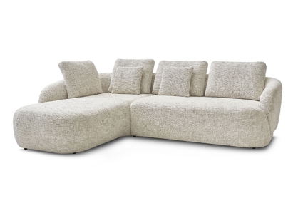 Rohová sedací souprava Finezal 2P+OTZL levá do obývacího pokoje