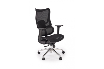 Ergonomické kancelárske kreslo Casilo otočné - čierna ekokoža