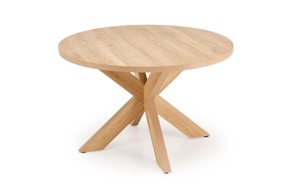 Okrúhly stôl Orleno 120x75 cm - prírodný dub
