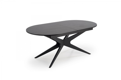 Rozkladací stôl Selvio 180-240x100 cm - čierny