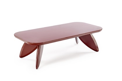 Obdélníkový konferenční stolek Soraya 120 cm – vínová