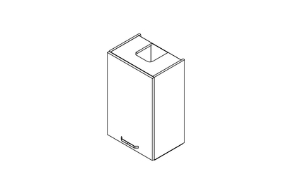 Skrinka Kuchynská závesná Kammono P2 WP4C45.1/71 digestorová do riadu nad plyta indukcyjna